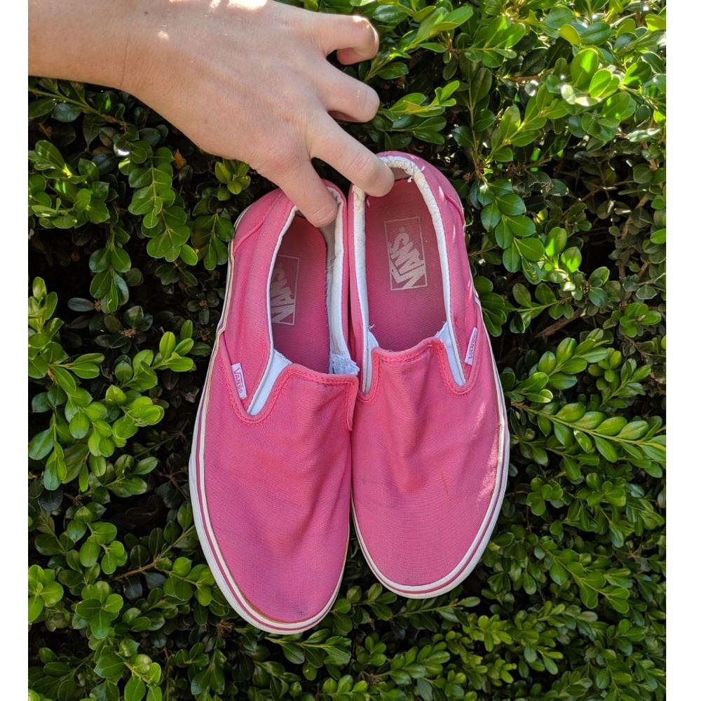 Hot pink Vans